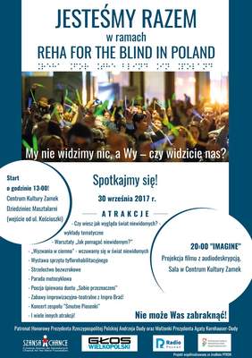 Pokaż zdjęcie: „My nie widzimy nic, a Wy – czy widzicie nas?” –  poznaj świat niewidomych 