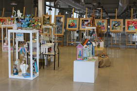 Pokaż zdjęcie: Wystawa prac osób z niepełnosprawnością