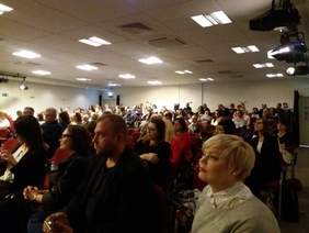 Uczestnicy konferencji- pracownicy Urzędu Miasta st Warszawy