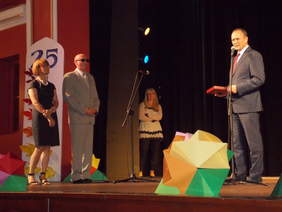 Wspólne świętowanie jubileuszu 25 lecia WTZ w Centrum Kulturalnym w Przemyślu