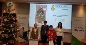 Pokaż zdjęcie: Laureat IV edycji Konkursu Oddziału Wielkopolskiego PFRON na Kartkę Bożonarodzeniową