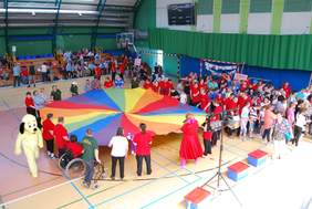 Uczestnicy inprezy, współne rozgrywki, zabawy