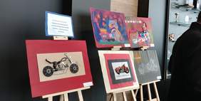wystawa prac "Motor moich marzeń"