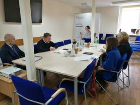 Pokaż zdjęcie: Spotkanie dot. wsparcia dla niepełnosprawnych studentów na opolskich uczelniach