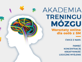 Pokaż zdjęcie: Plakat informujący o warsztatach w ramach Akademii Treningu Mózgu