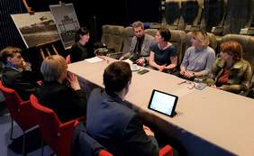 Pokaż zdjęcie: Spotkanie konsultacyjne w sprawie dostępności Małopolskieco Centrum Nauki Cogiteon dla osób z zaburzeniami ze spektrum autyzmu oraz niepełnopsrawnością intelektualną.