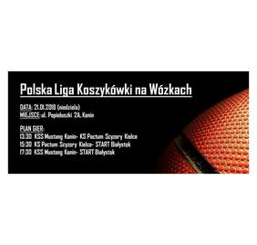 Pokaż zdjęcie: Harmonogram rozgrywek Polskiej Ligi Koszykówki na Wózkach w Koninie
