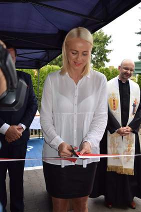 Pokaż zdjęcie: Uroczystość otwarcia nowej siedziby Warsztatów Terapii Zajęciowej w Trzciance