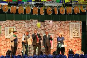 Pokaż zdjęcie: Uroczyste otwarcie - Jarosław Marszałek Zastępca Prezydenta M. Częstochowa, Jan Wroński - Dyrektor Oddziału Śląskiego PFRON