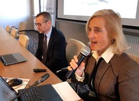 Pokaż zdjęcie: Dr Beata Skrońska - Jachowicz mówiła o chorobach słuchu