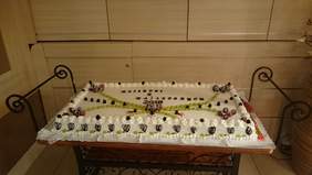 Pokaż zdjęcie: Tort dla uczestników Laureaci XXIV Gali Plebiscytu „Najlepsi z Najlepszych”