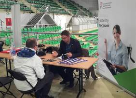 Targi Pracy "OFFerta 2017" organizowane przez Porozumienie Bydgoskich Biur Karier.