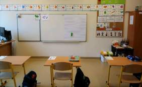 Pokaż zdjęcie: Sala, w której odbywają się zajęcia dedykowane uczniom z autyzmemw 