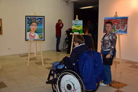 Pokaż zdjęcie: Wystawa prac