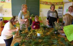 Pokaż zdjęcie: Zajęcia florystyczne 