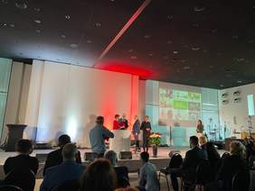 Pokaż zdjęcie: Gala 30-lecia PFRON Prezes, Minister, Pełnomocnik