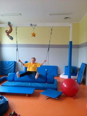 Nowa sala do ćwiczeń korekcyjnych w  SOSW w Bogumiłku