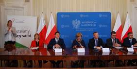 Pokaż zdjęcie: Briefing prasowy dotyczący współpracy PFRON z organizacjami pozarządowymi 