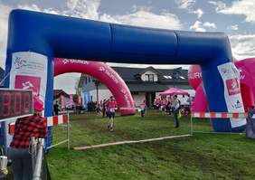 Pokaż zdjęcie: Meta I Piastowskiego Biegu po Oddech