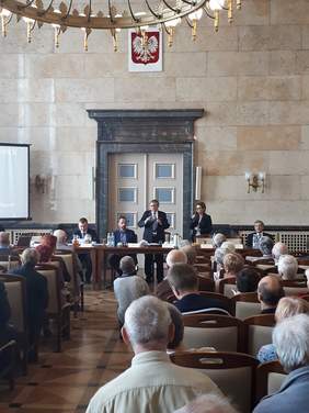 Uczestnicy Gali 70 lecia Śląskiego Oddziału PZG