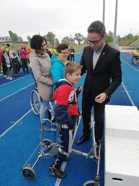 Pokaż zdjęcie: VIII Regionalny Mityng Lekkoatletyczny Olimpiad Specjalnych w Kaliszu