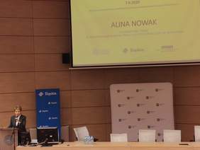 Pokaż zdjęcie: Wystąpienie Podsekretarz Stanu w MRPiPS Aliny Nowak