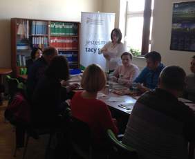 Uczestnicy spotkania z pracodawcami