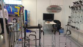 Pokaż zdjęcie: Sprzęt rehabilitacyjny na targach 