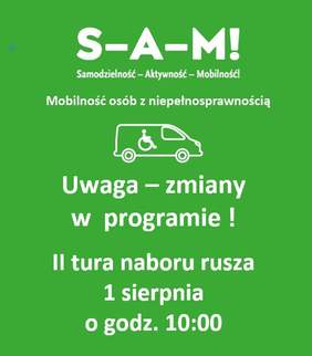 Pokaż zdjęcie: SAM - Mobilność ON - II tura naboru 