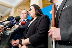 Pokaż zdjęcie: Briefing prasowy, fot. Tomasz Żak, UMSW