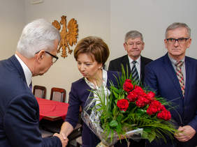 Gratulacje dla nowego prezesa PFRON od minister Marleny Malag