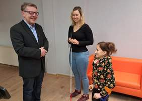 Fotografia uczestników uroczystego otwarcia OWiT