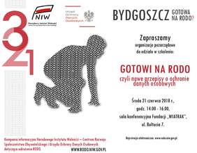 Plakat promujący szkolenie w Bydgoszczy