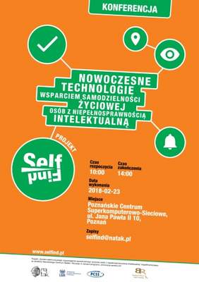 Pokaż zdjęcie: Zaproszenie do udziału w konferencji o nowoczesnych technologiach dla osób z niepełnosprawnością intelektualną