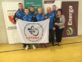 Świetne wyniki lubuskich drużyn w I Grand Prix Osób Niepełnosprawnych w Tenisie Stołowym