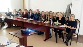 Pokaż zdjęcie: Uczestnicy szkolenia „Ustalanie podstaw wymiaru zasiłków” 