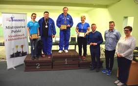 Pokaż zdjęcie: Zdobywcy medali w kategorii niewidomi - open