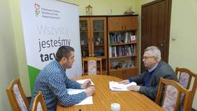 Pokaż zdjęcie: Grzegorz Mielczarek PPHU inż. Grzegorz Mielczarek i Prezmysław Suligorski Specjalista Oddziału Łódzkiego PFRON