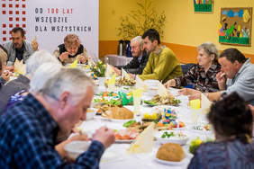 Pokaż zdjęcie: Pierwszy raz spotkano sie w świetlicy bydgoskiego oddziału PCK