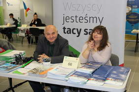 Pokaż zdjęcie: Stoisko Oddziału Lubelskiego PFRON