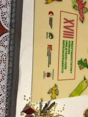 tort z napisem tytularnym konkursu