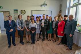 Pokaż zdjęcie: Podpisanie umowy w siedzibie Fundacji „Ilios” 