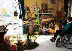 Pokaż zdjęcie: XXIV Ponadpowiatowa Integracyjna Wystawa Wielkanocna w Chumiętkach