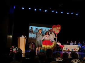 Pokaż zdjęcie: Pani Barbara Tuptyńska opowiada o historii WTZ w Brodnicy