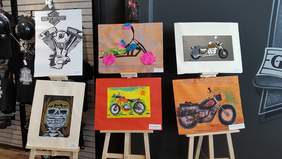 wystawa prac "Motor moich marzeń"