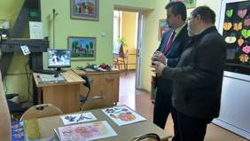 Z wizytą w Domu Pomocy Społecznej w Miłowicach 