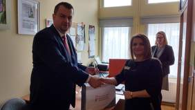 Z wizytą w Warsztacie Terapii Zajęciowej w Żarach 