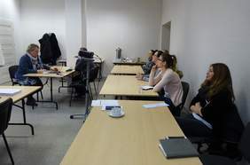 Pokaż zdjęcie: Uczestnicy warsztatów realizowanych w ramach programu "Absolwent"