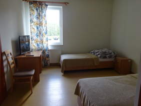 Jeden z 22 pokoi do dyspozycji gości