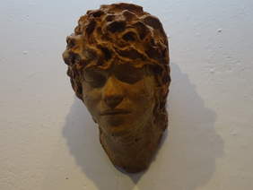 Prace prezentowane na wystawie ceramiki artystycznej w Rzeszowie